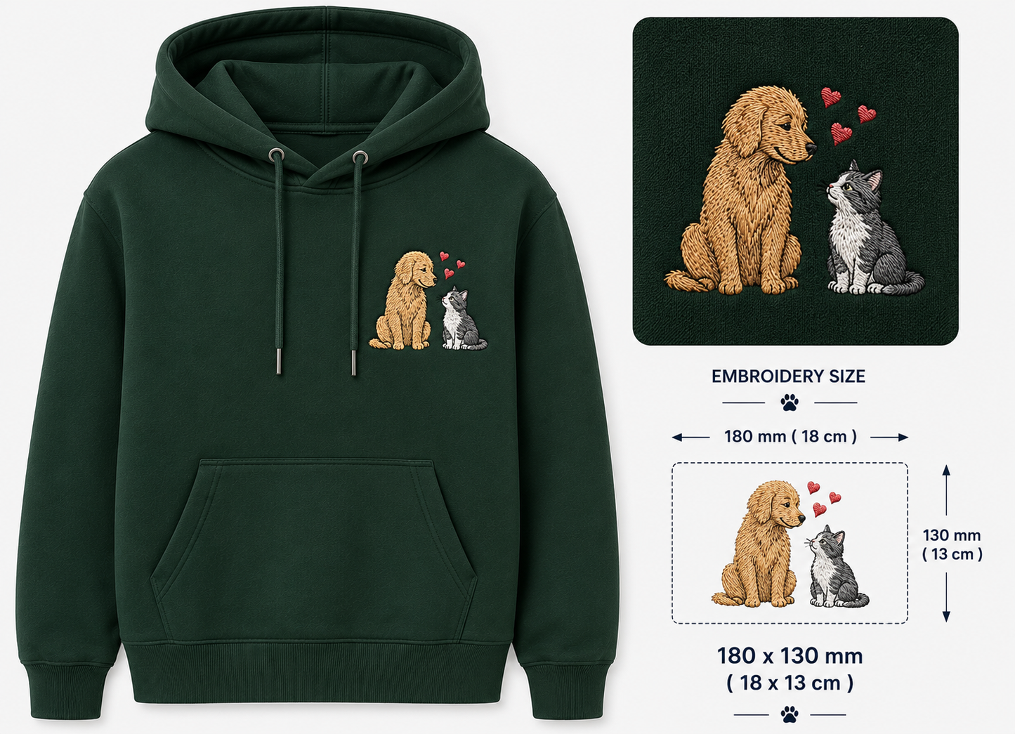 Custom Embroidery on Your Hoodie