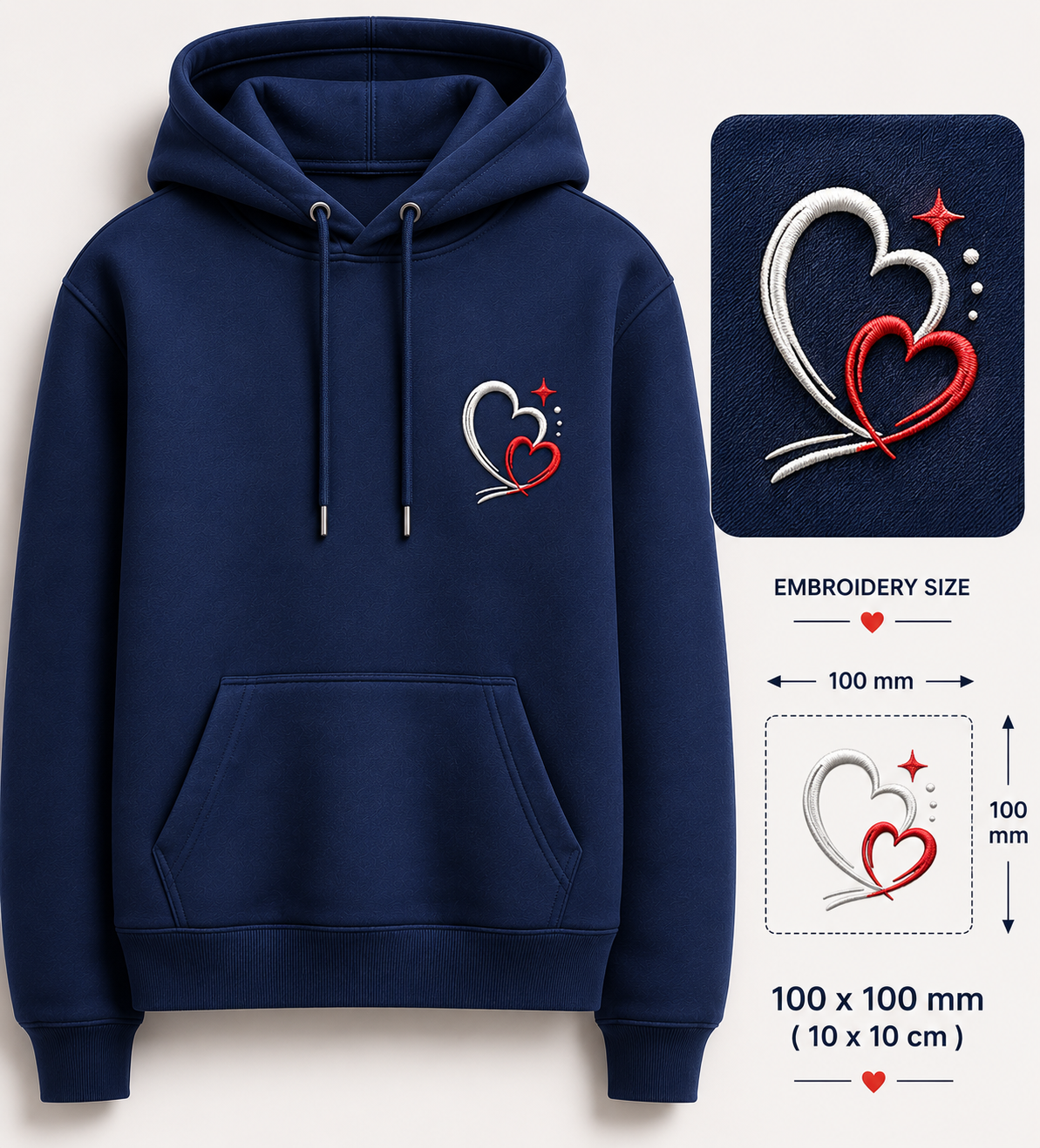 Custom Embroidery on Your Hoodie