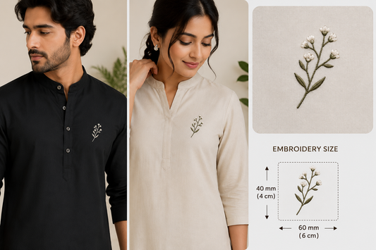 Custom Embroidery on Your Kurti / kurta